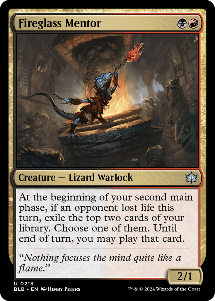 cards with mentor mtg Wandertale (foil) The Gathering Mentor of the Meek Core