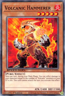 Volcanic Hammerer [SGX1-ENH09] Common