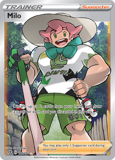 Milo (190/192) [Sword & Shield: Rebel Clash]