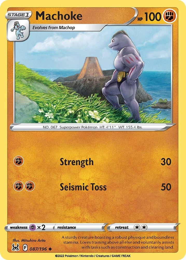 Machoke (087/196) [Sword & Shield: Lost Origin]