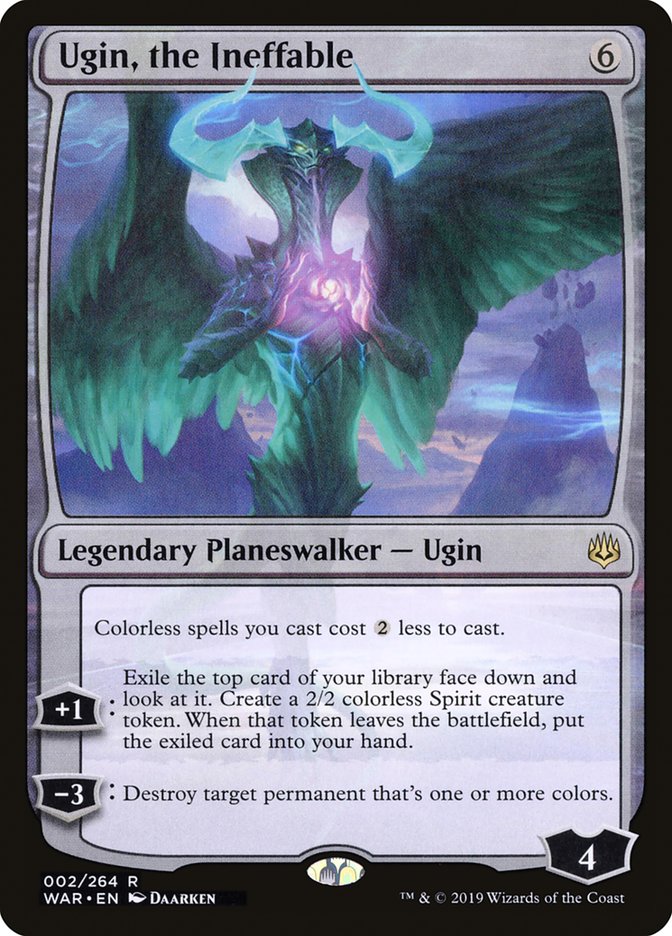 mtg all ugin cards Magic The Gathering - Eye of (242/249) draw 7 cards Ugin, the Spirit Dragon (Retro
