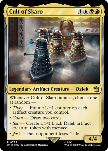 mtg dalek cards Davros, Creator #192 Prices | Magic Doctor Who At the beginning of combat on your turn Davros, Dalek Creator | Universes
