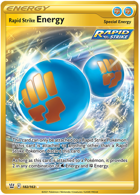 Rapid Strike Energy (182/163) [Sword & Shield: Battle Styles]