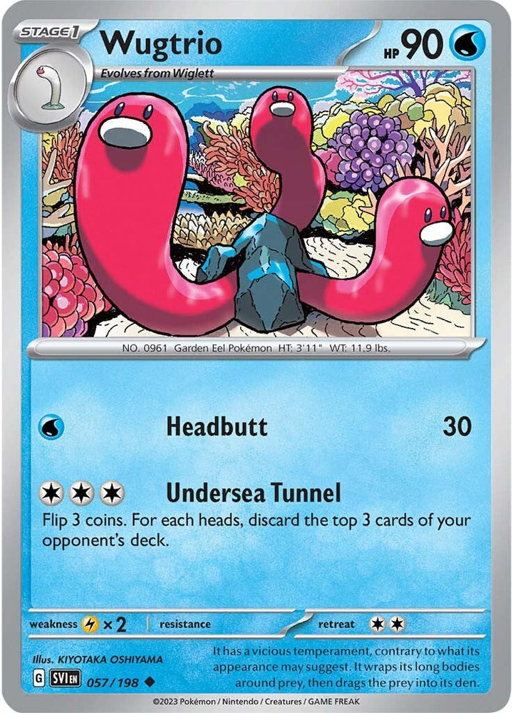 Wugtrio (057/198) [Scarlet & Violet: Base Set]