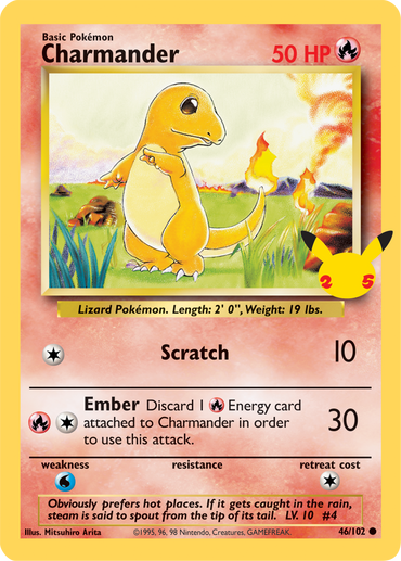 Charmander (46/102) (Jumbo Card) [First Partner Pack]