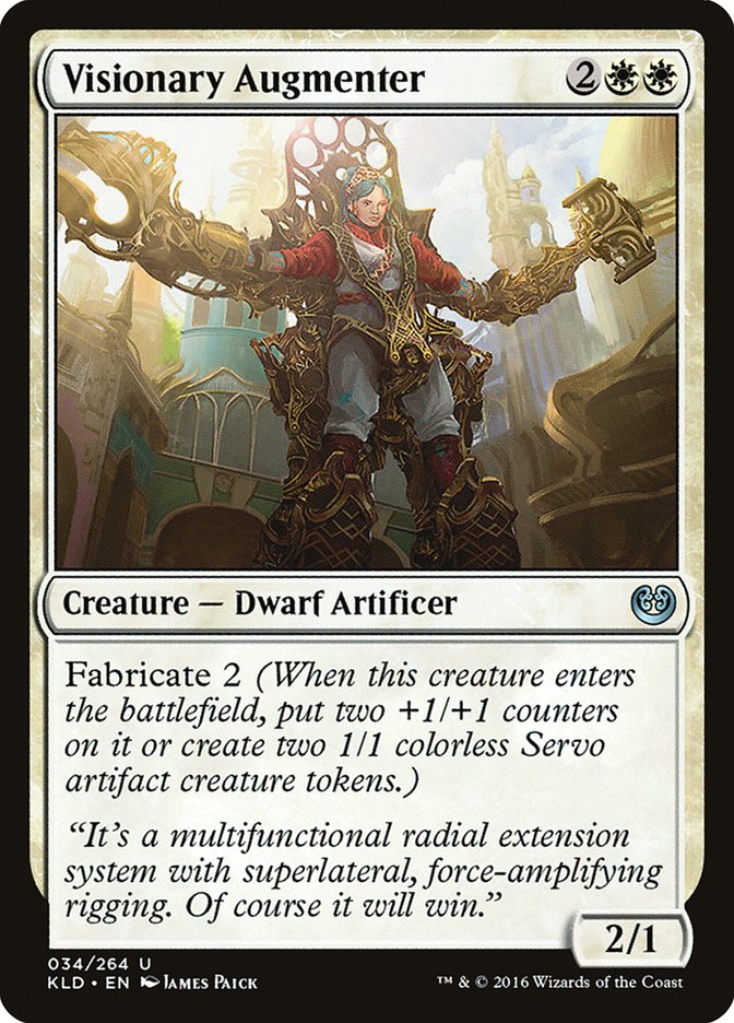 mtg kaladesh white cards Visionary Augmenter [Kaladesh]
