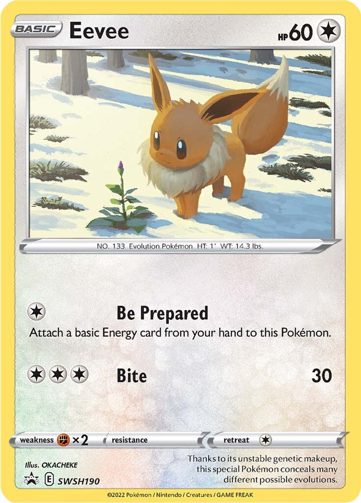 Eevee (SWSH190) [Sword & Shield: Black Star Promos]