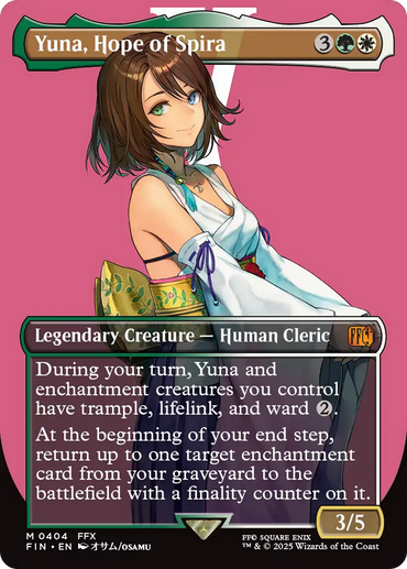 Yuna, Hope of Spira (Borderless) [FINAL FANTASY]