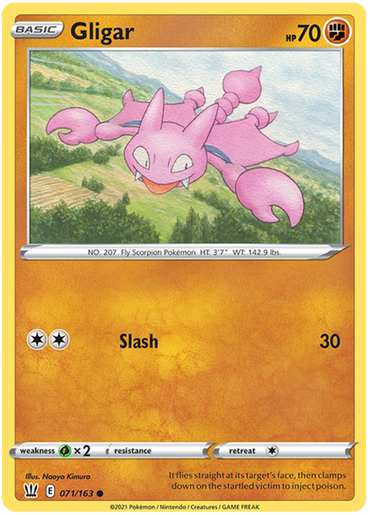 Gligar (071/163) [Sword & Shield: Battle Styles]