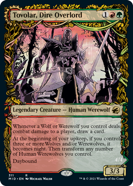 mtg werewolf card list Tovolar, Dire Overlord Werewolves Tribal Magic Commander Deck MTG Singles (All) Tagged