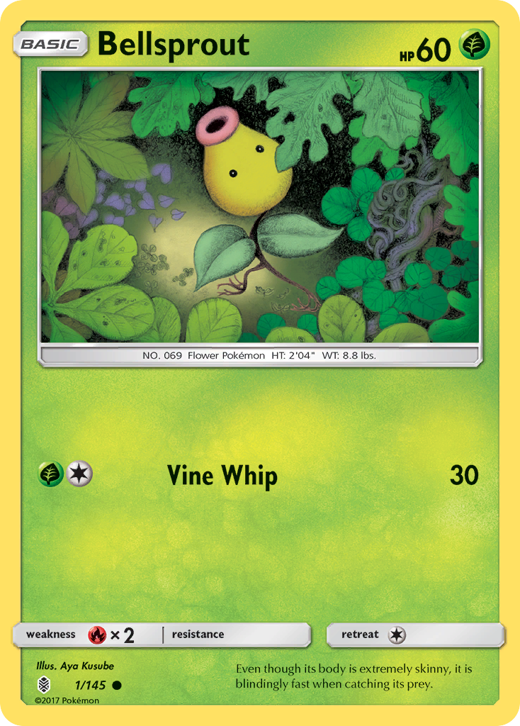 Bellsprout (1/145) [Sun & Moon: Guardians Rising]