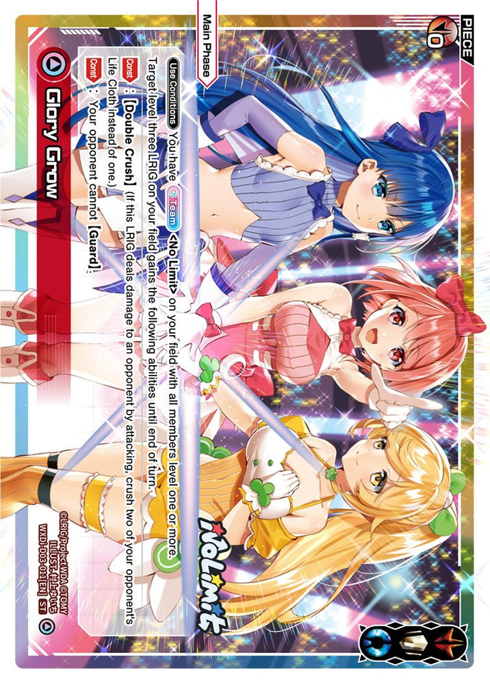 Glory Grow (WXDi-D03-011) [Diva Debut Deck D03: Rei Hirana Akino]