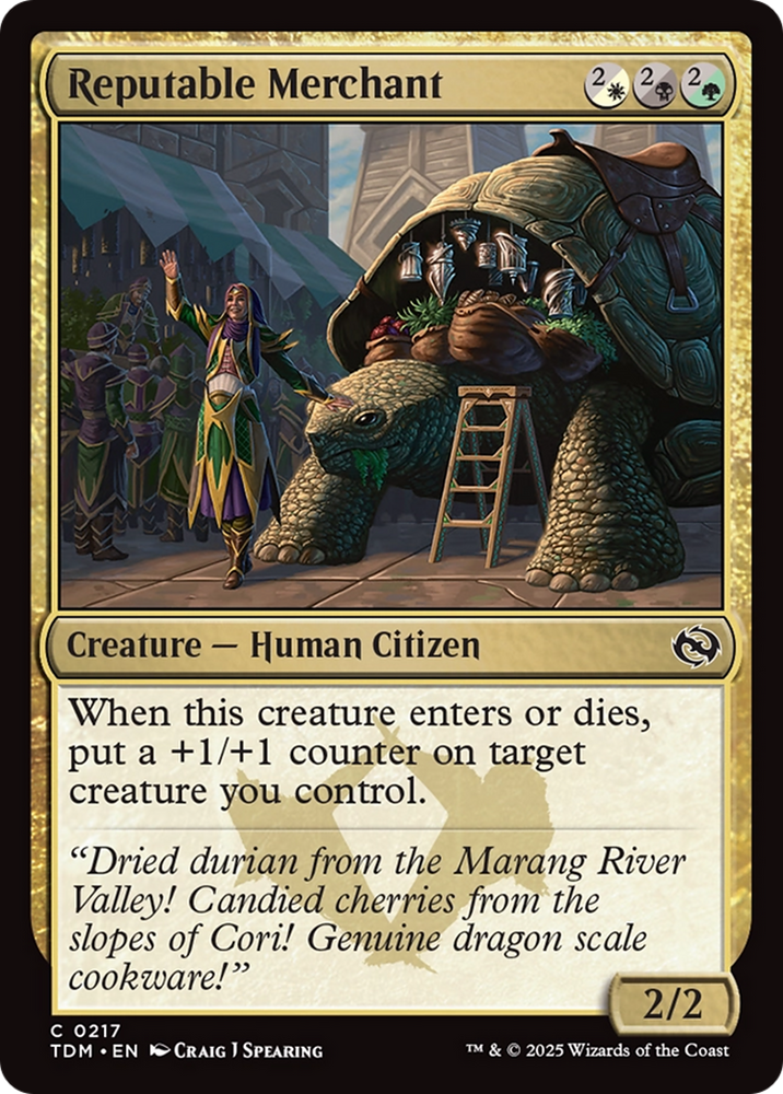 Reputable Merchant [Tarkir: Dragonstorm]