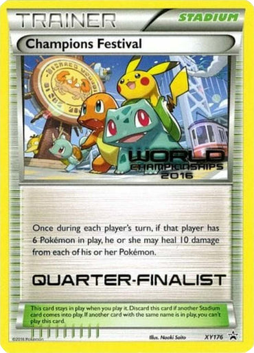 Champions Festival (XY176) (2016 Quarter Finalist) [XY: Black Star Promos]