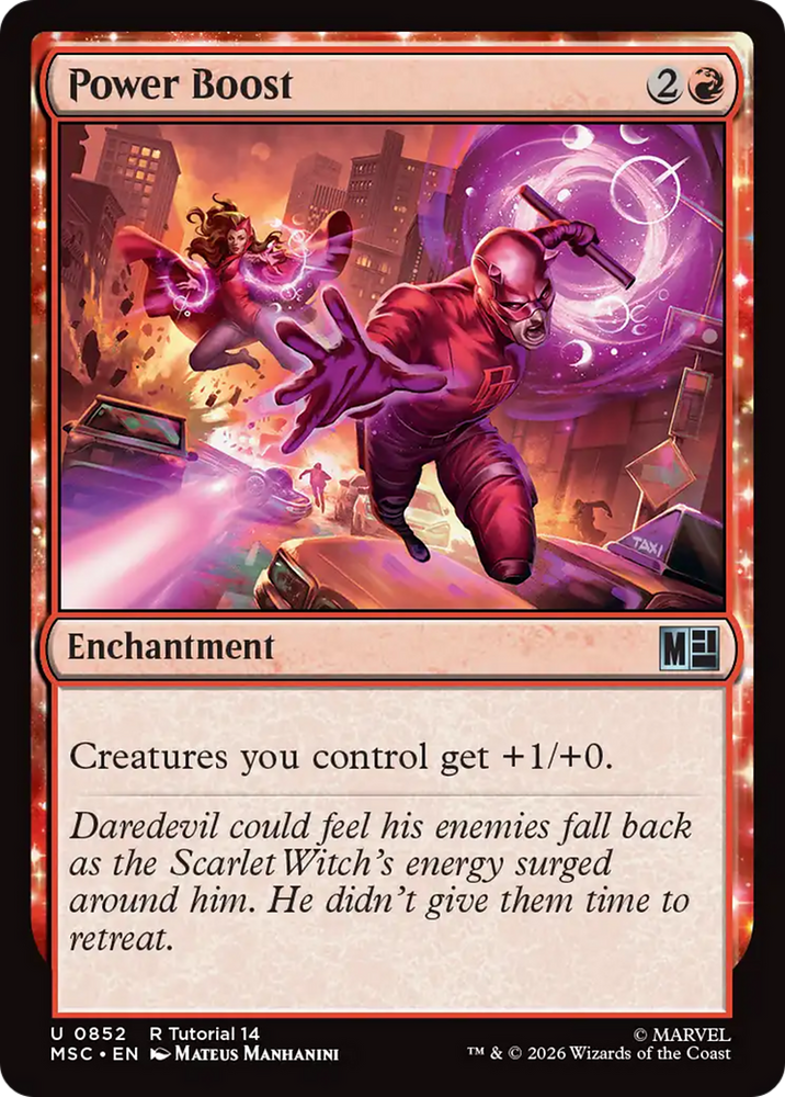 Power Boost [Marvel Super Heroes Commander]