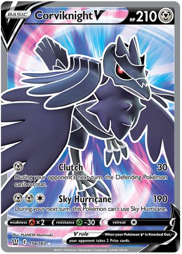 Corviknight V (156/163) [Sword & Shield: Battle Styles]