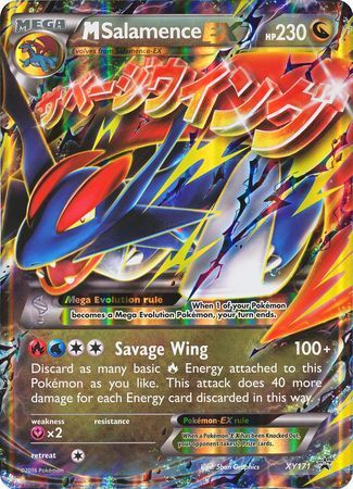 M Salamence EX (XY171) (Jumbo Card) [XY: Black Star Promos]