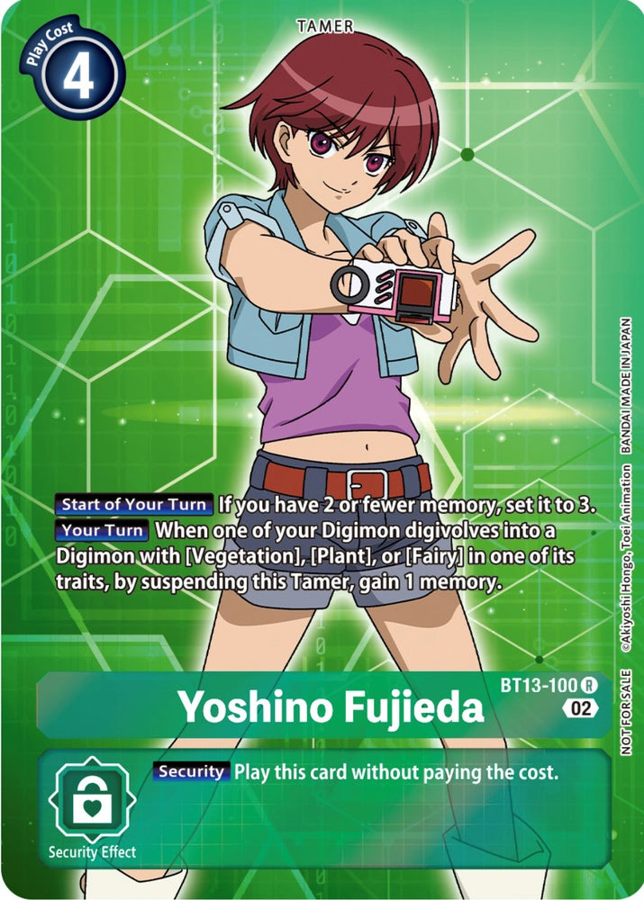 Yoshino Fujieda [BT13-100] (Box Topper) [Versus Royal Knights Booster]