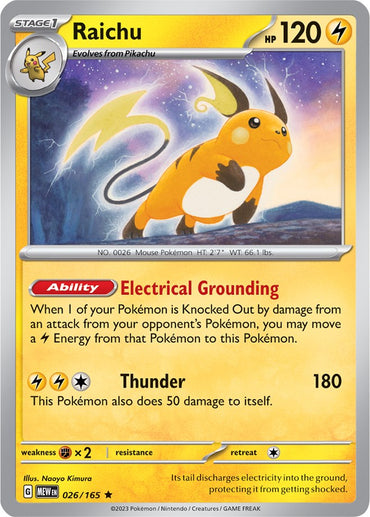 Raichu (026/165) [Scarlet & Violet 151]