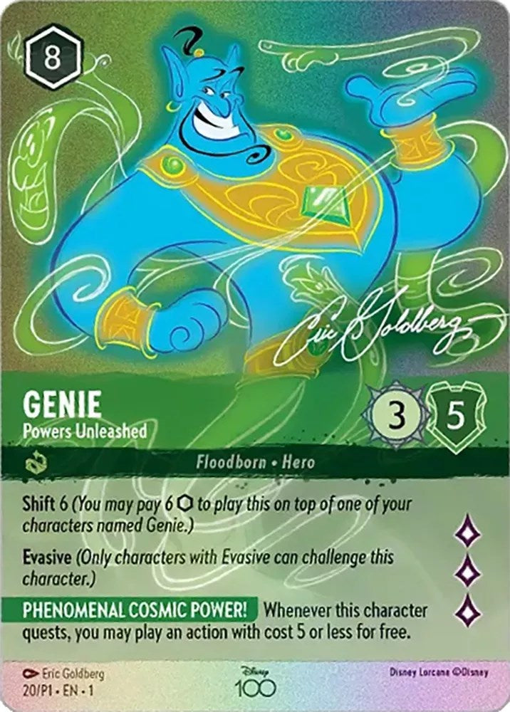 Genie - Powers Unleashed (Enchanted) (20) [Disney100 Promos]