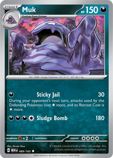 Muk (089/165) [Scarlet & Violet 151]