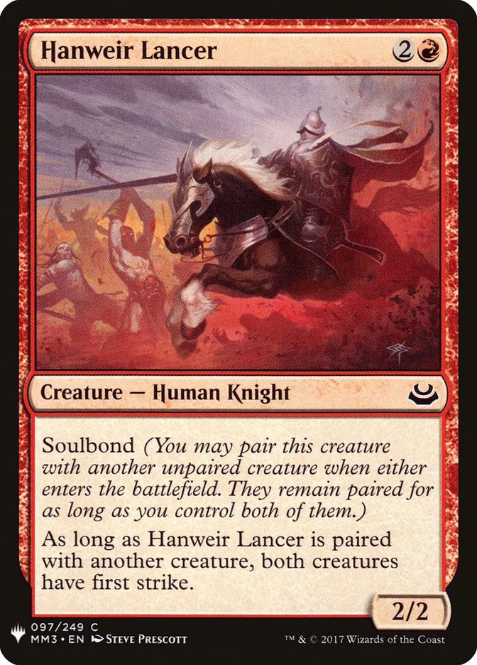 Hanweir Lancer [Mystery Booster]