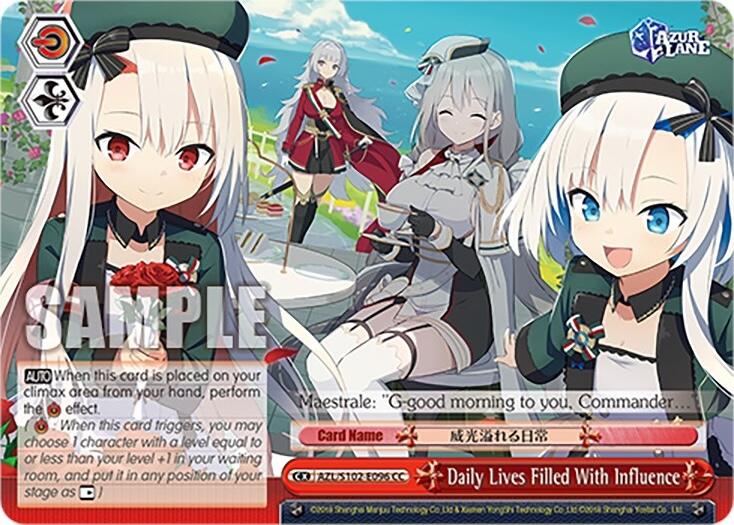 Daily Lives Filled With Influence (AZL/S102-E096 CC) [Azur Lane]