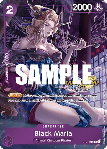 Black Maria (CS 2023 Celebration Pack) [One Piece Promotion Cards]