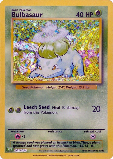 Bulbasaur [Trading Card Game Classic]