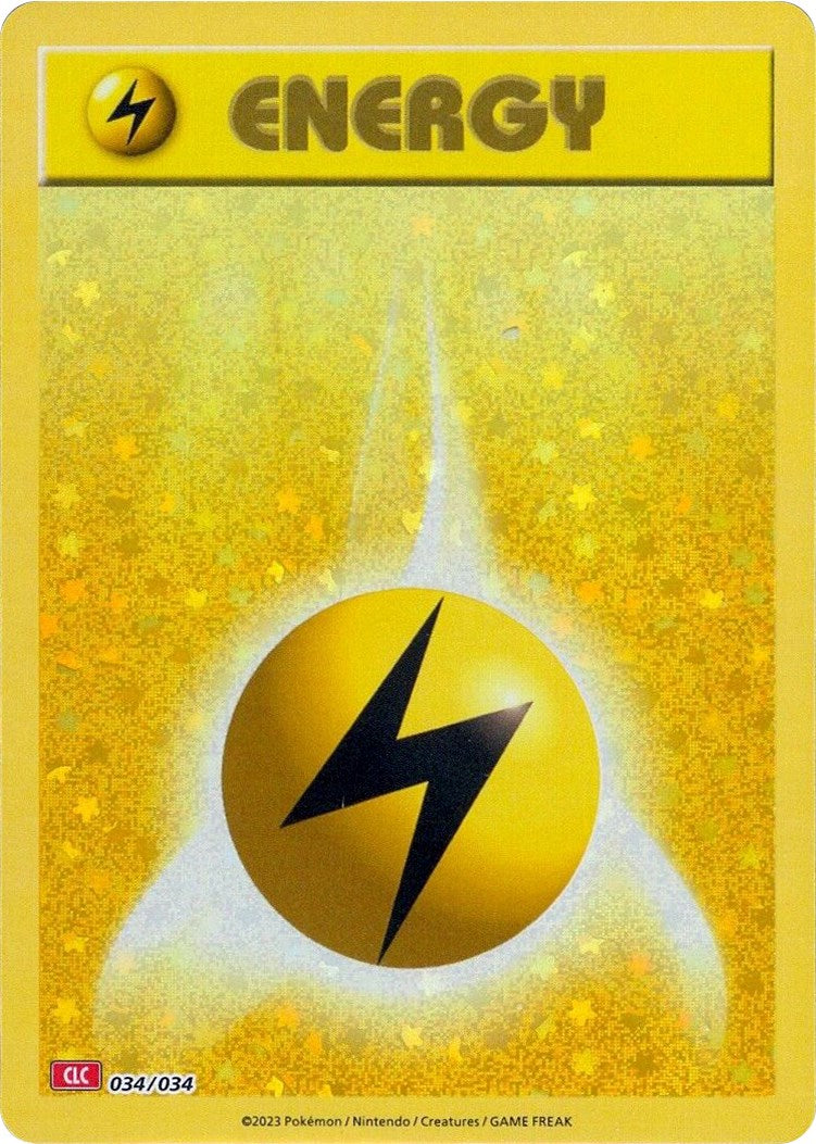 Basic Lightning Energy [Trading Card Game Classic]