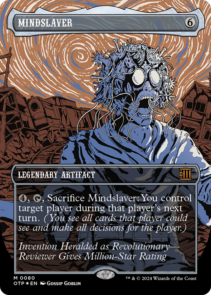 Mindslaver (Textured Foil) [Outlaws of Thunder Junction: Breaking News