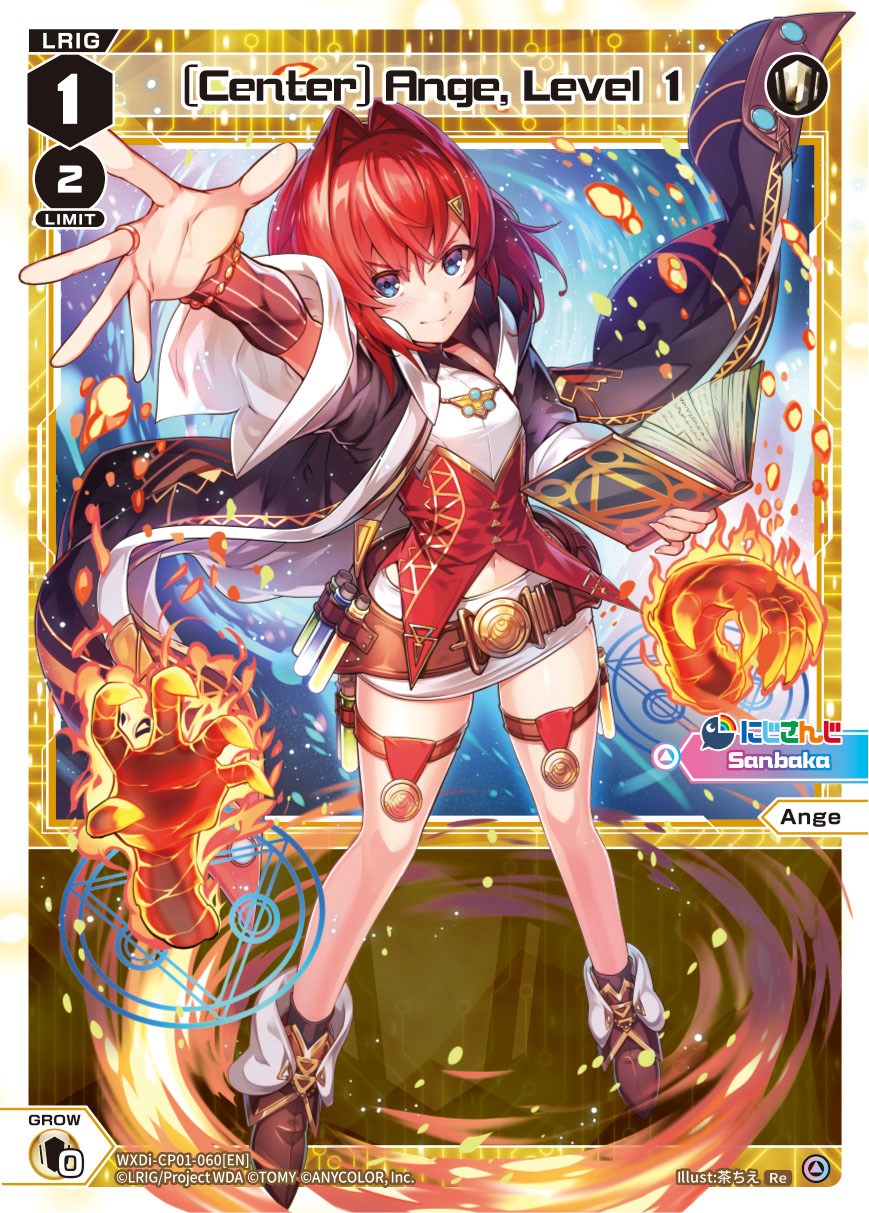 [Center] Ange, Level 1 (WXDi-CP01-060[EN]) [Collab Booster: Nijisanji Diva]