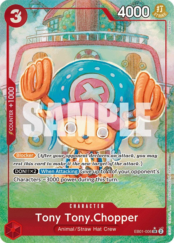 Tony Tony.Chopper (Alternate Art) [Extra Booster: Memorial Collection]