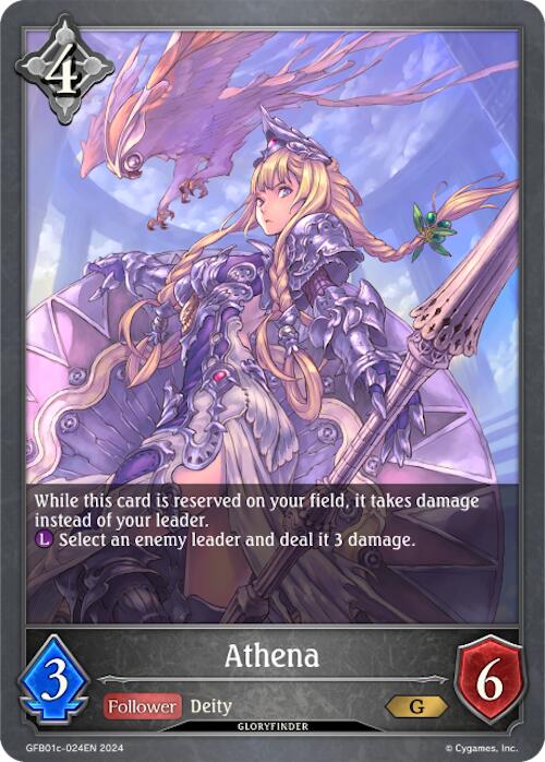 Athena (GFB01c-024EN) [Gloryfinder Bundle 01: Guide to Glory]