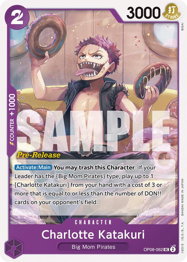 Charlotte Katakuri [Two Legends Pre-Release Cards]