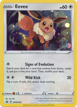 Eevee (SWSH042) [Sword & Shield: Black Star Promos]