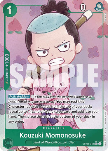 Kouzuki Momonosuke (Alternate Art) [Premium Booster -The Best-]