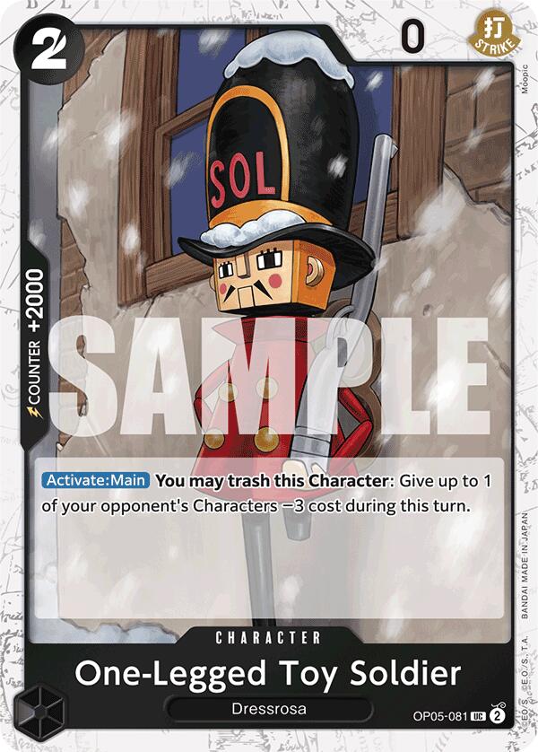 One-Legged Toy Soldier (Jolly Roger Foil) [Premium Booster -The Best-]