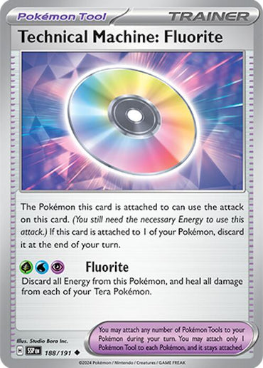 Technical Machine: Fluorite (188/191) [Scarlet & Violet: Surging Sparks]