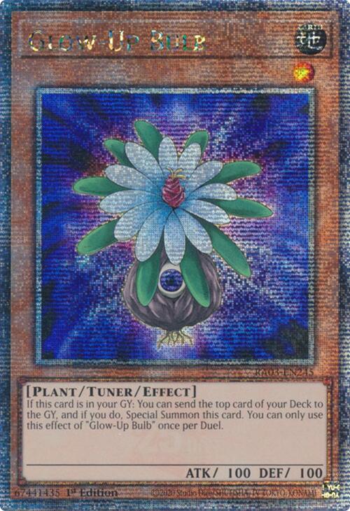 Glow-Up Bulb (Quarter Century Secret Rare) [RA03-EN245] Quarter Centur
