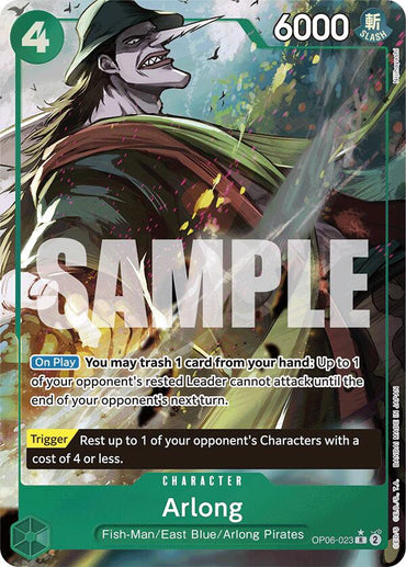 Arlong (Full Art) [Premium Booster -The Best-]