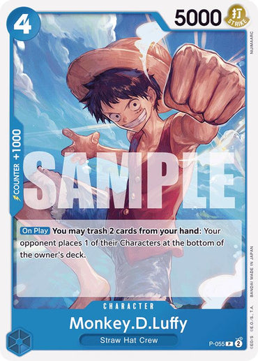 Monkey.D.Luffy (P-055) (Reprint) [Premium Booster -The Best-]