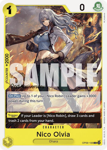 Nico Olvia [Emperors in the New World: 2nd Anniversary Tournament Cards]
