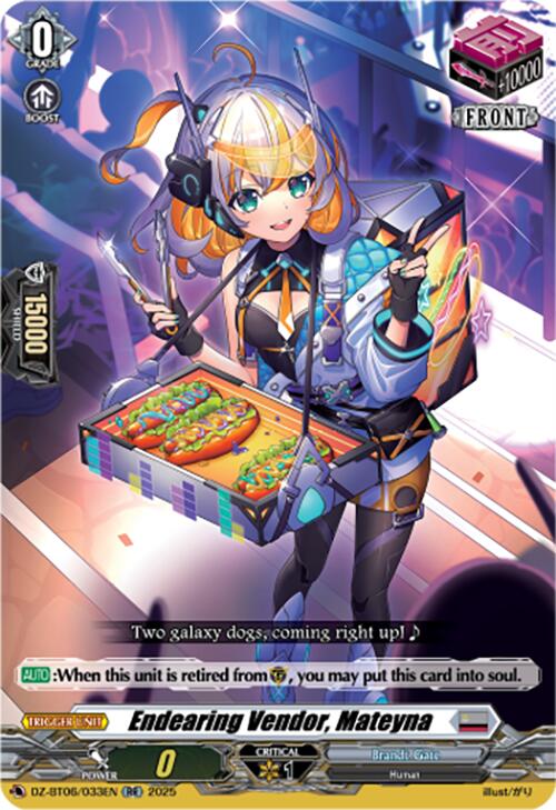 Endearing Vendor, Mateyna (DZ-BT06/033EN) [Generation Dragenesis]