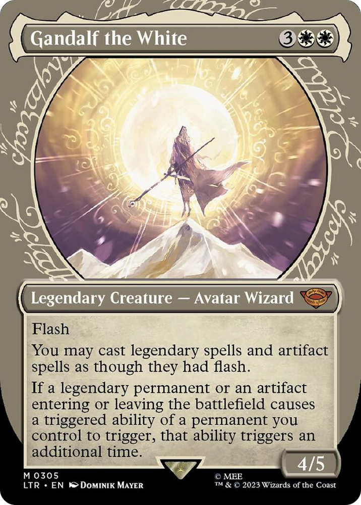 Gandalf the White (Showcase Ring Frame) [The Lord of the Rings: Tales