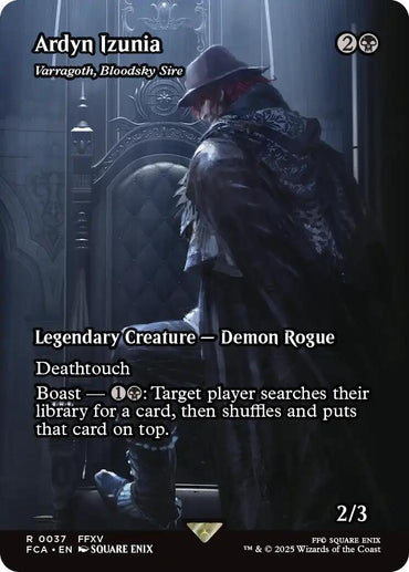 mtg final fantasy demon Diabolos, Guardian Force / Death's Shadow SCH promo FOIL create a token thats a copy of that card MTG Singles (All) Tagged