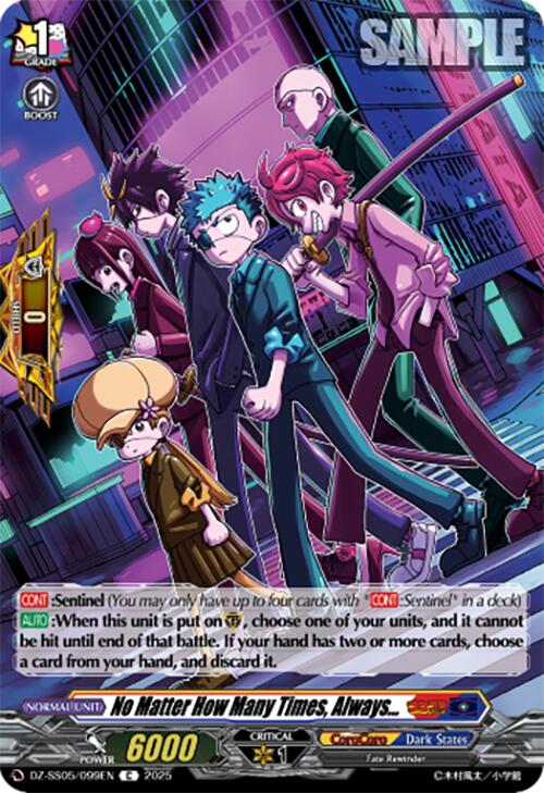 No Matter How Many Times, Always... (DZ-SS05/099EN) [CoroCoro Start Deck Pack]