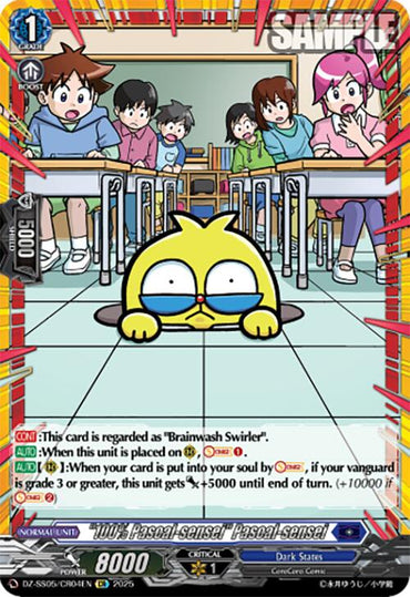 "100% Pascal-sensei" Pascal-sensei (DZ-SS05/CR04EN) [CoroCoro Start Deck Pack]