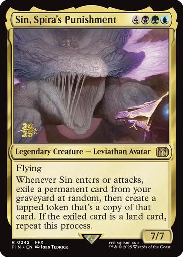 Sin, Spira's Punishment [FINAL FANTASY Prerelease Promo]