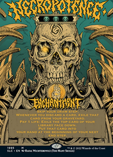 Necropotence (Borderless Alternate Art) [Secret Lair Countdown Kit]